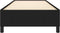 vidaXL - Bedframe - zonder - matras - 90x200 - cm - stof - zwart