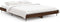vidaXL - Bedframe - zonder - matras - bewerkt - hout - bruin - eikenkleur - 140x190 - cm
