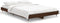 vidaXL - Bedframe - zonder - matras - bewerkt - hout - bruin - eikenkleur - 120x190 - cm