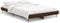 vidaXL - Bedframe - zonder - matras - bewerkt - hout - bruin - eikenkleur - 120x190 - cm