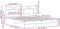vidaXL - Bedframe - zonder - matras - bewerkt - hout - bruin - eikenkleur - 160x200 - cm