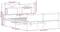 vidaXL - Bedframe - zonder - matras - bewerkt - hout - bruin - eikenkleur - 140x200 - cm