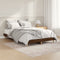 vidaXL - Bedframe - zonder - matras - bewerkt - hout - bruin - eikenkleur - 120x190 - cm