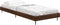 vidaXL - Bedframe - zonder - matras - bewerkt - hout - bruin - eikenkleur - 75x190 - cm