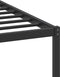 vidaXL - Bedframe - zonder - matras - bewerkt - hout - bruin - eikenkleur - 80x200 - cm