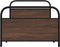 vidaXL - Bedframe - zonder - matras - bewerkt - hout - bruin - eikenkleur - 90x200 - cm