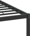 vidaXL - Bedframe - zonder - matras - bewerkt - hout - bruin - eikenkleur - 150x200 - cm