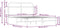 vidaXL - Bedframe - zonder - matras - bewerkt - hout - gerookt - eiken - 140x190 - cm