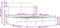 vidaXL - Bedframe - zonder - matras - bewerkt - hout - gerookt - eiken - 140x200 - cm
