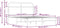 vidaXL - Bedframe - zonder - matras - bewerkt - hout - gerookt - eiken - 120x200 - cm
