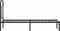 vidaXL - Bedframe - zonder - matras - bewerkt - hout - gerookt - eiken - 80x200 - cm