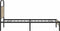 vidaXL - Bedframe - zonder - matras - bewerkt - hout - gerookt - eiken - 100x190 - cm