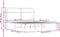vidaXL - Bedframe - zonder - matras - bewerkt - hout - sonoma - eikenkleur - 160x200cm