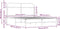 vidaXL - Bedframe - zonder - matras - bewerkt - hout - sonoma - eikenkleur - 150x200cm