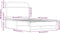 vidaXL - Bedframe - zonder - matras - bewerkt - hout - sonoma - eikenkleur - 90x190 - cm