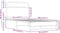 vidaXL - Bedframe - zonder - matras - bewerkt - hout - sonoma - eikenkleur - 90x200 - cm