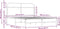 vidaXL - Bedframe - zonder - matras - bewerkt - hout - sonoma - eikenkleur - 160x200cm