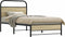 vidaXL - Bedframe - zonder - matras - bewerkt - hout - sonoma - eikenkleur - 80x200 - cm
