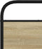 vidaXL - Bedframe - zonder - matras - bewerkt - hout - sonoma - eikenkleur - 75x190 - cm