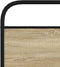 vidaXL - Bedframe - zonder - matras - bewerkt - hout - sonoma - eikenkleur - 100x200cm