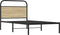 vidaXL - Bedframe - zonder - matras - bewerkt - hout - sonoma - eikenkleur - 90x200 - cm