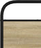 vidaXL - Bedframe - zonder - matras - bewerkt - hout - sonoma - eikenkleur - 80x200 - cm