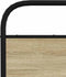 vidaXL - Bedframe - zonder - matras - bewerkt - hout - sonoma - eikenkleur - 120x190cm