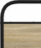vidaXL - Bedframe - zonder - matras - bewerkt - hout - sonoma - eikenkleur - 120x200cm