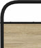 vidaXL - Bedframe - zonder - matras - bewerkt - hout - sonoma - eikenkleur - 120x200cm