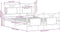 vidaXL - Bedframe - zonder - matras - hout - gerookt - eikenkleurig - 137x190 - cm