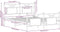 vidaXL - Bedframe - zonder - matras - hout - gerookt - eikenkleurig - 150x200 - cm
