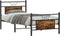 vidaXL - Bedframe - zonder - matras - hout - gerookt - eikenkleurig - 80x200 - cm