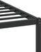 vidaXL - Bedframe - zonder - matras - hout - gerookt - eikenkleurig - 90x190 - cm