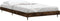 vidaXL - Bedframe - zonder - matras - hout - gerookt - eikenkleurig - 90x190 - cm