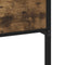 vidaXL - Bedframe - zonder - matras - hout - gerookt - eikenkleurig - 140x190 - cm