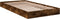 vidaXL - Bedframe - zonder - matras - hout - gerookt - eikenkleurig - 90x190 - cm