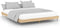 vidaXL - Bedframe - zonder - matras - hout - sonoma - eikenkleurig - 120x200 - cm