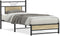 vidaXL - Bedframe - zonder - matras - hout - sonoma - eikenkleurig - 80x200 - cm
