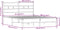 vidaXL - Bedframe - zonder - matras - hout - sonoma - eikenkleurig - 140x190 - cm
