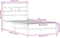 vidaXL - Bedframe - zonder - matras - hout - sonoma - eikenkleurig - 90x190 - cm