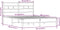 vidaXL - Bedframe - zonder - matras - hout - sonoma - eikenkleurig - 137x190 - cm
