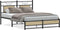 vidaXL - Bedframe - zonder - matras - hout - sonoma - eikenkleurig - 137x190 - cm