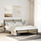 vidaXL - Bedframe - zonder - matras - hout - sonoma - eikenkleurig - 137x190 - cm