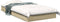 vidaXL - Bedframe - zonder - matras - hout - sonoma - eikenkleurig - 90x200 - cm