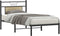 vidaXL - Bedframe - zonder - matras - hout - sonoma - eikenkleurig - 90x200 - cm
