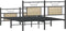 vidaXL - Bedframe - zonder - matras - hout - sonoma - eikenkleurig - 140x190 - cm
