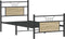 vidaXL - Bedframe - zonder - matras - hout - sonoma - eikenkleurig - 75x190 - cm