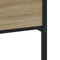 vidaXL - Bedframe - zonder - matras - hout - sonoma - eikenkleurig - 100x200 - cm