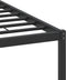 vidaXL - Bedframe - zonder - matras - hout - sonoma - eikenkleurig - 137x190 - cm