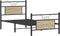 vidaXL - Bedframe - zonder - matras - hout - sonoma - eikenkleurig - 90x200 - cm